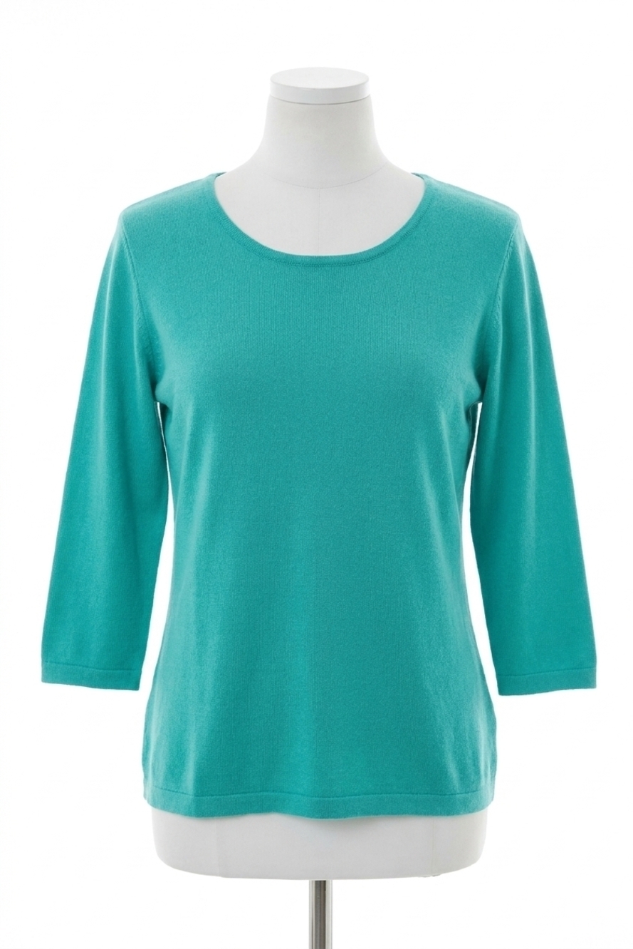 NEW ANGEL scoop-neck top in mint